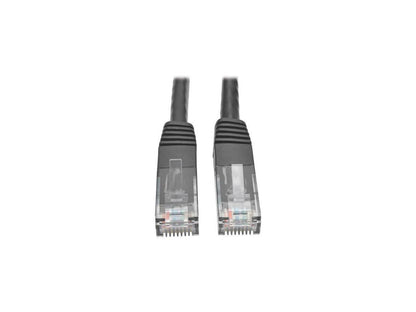 Tripp Lite Cat6 Gigabit Molded Patch Cable, 20 ft. RJ45 (M/M), 550MHz 24 AWG Black 20' (N200-020-BK)