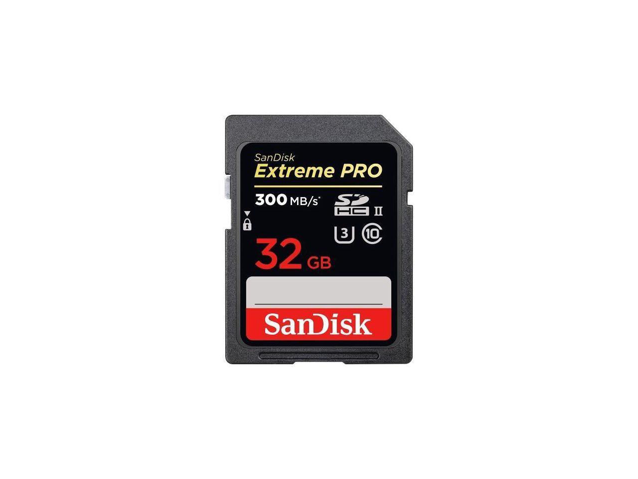 SANDISK SDSDXPK-032G-ANCIN 32GB Extreme Pro SD 300 26