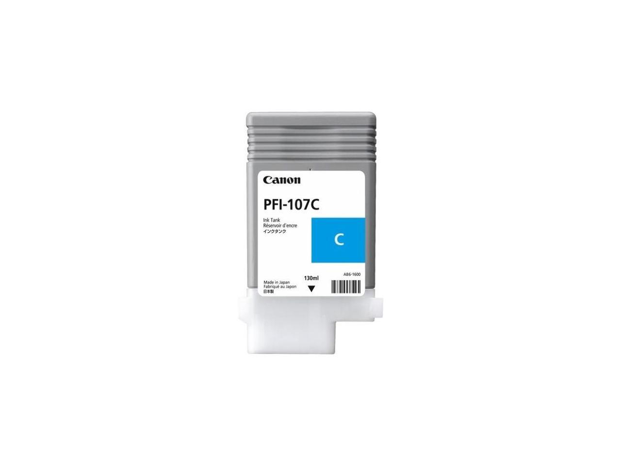 Canon PFI-107 Ink Cartridge - Cyan