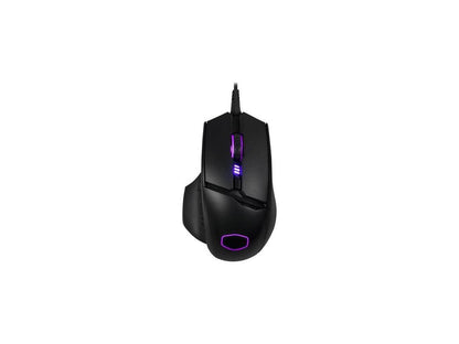 Cooler Master MM830 Gaming Mouse with 24, 000 DPI Sensor, Hidden D-Pad Buttons, 4-Zone RGB, and Precision Wheel