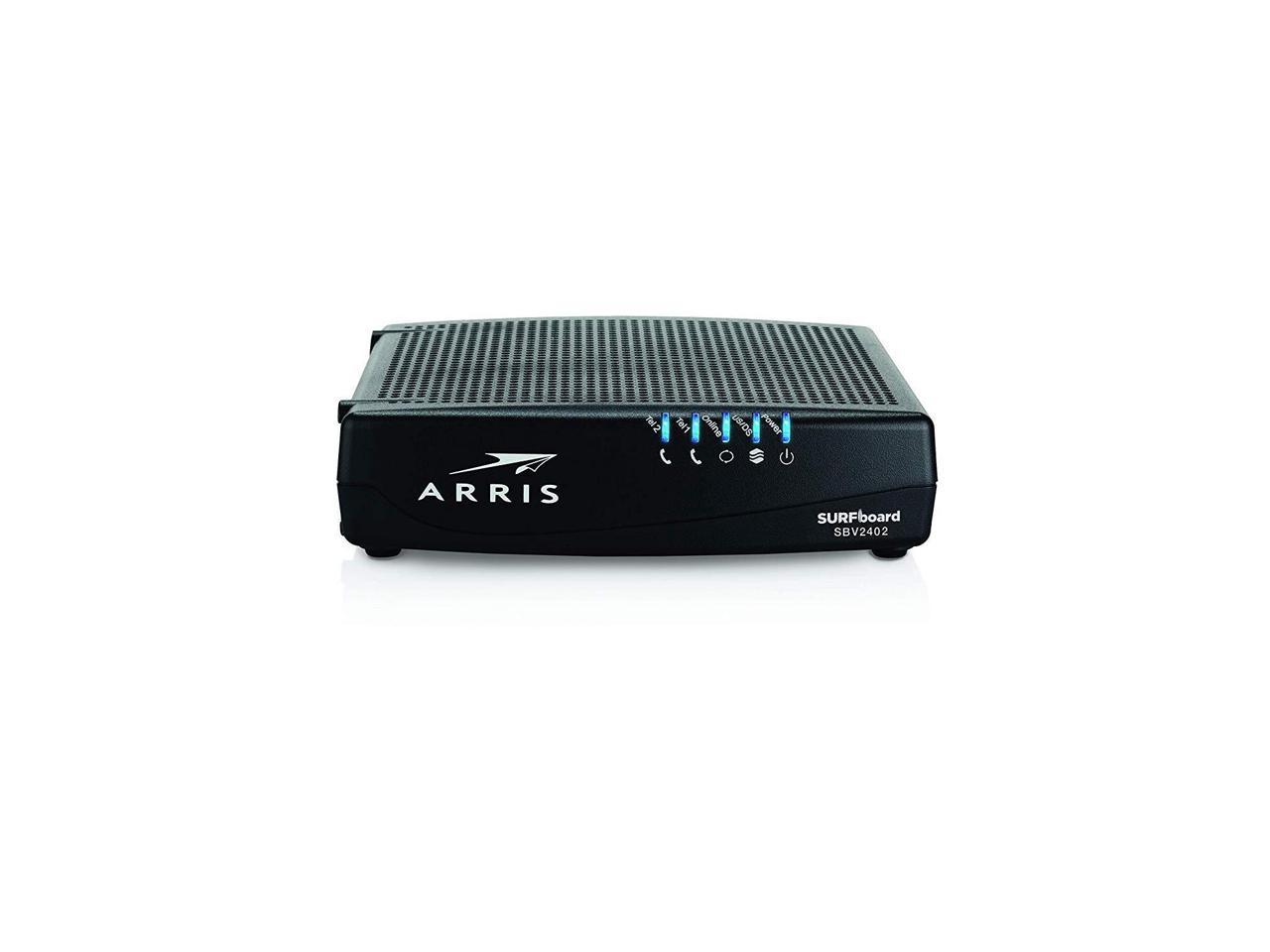ARRIS Surfboard (24x8) Docsis 3.0 Cable Modem, Xfinity Internet & Voice Modem, Certified for Xfinity Only (SBV2402)