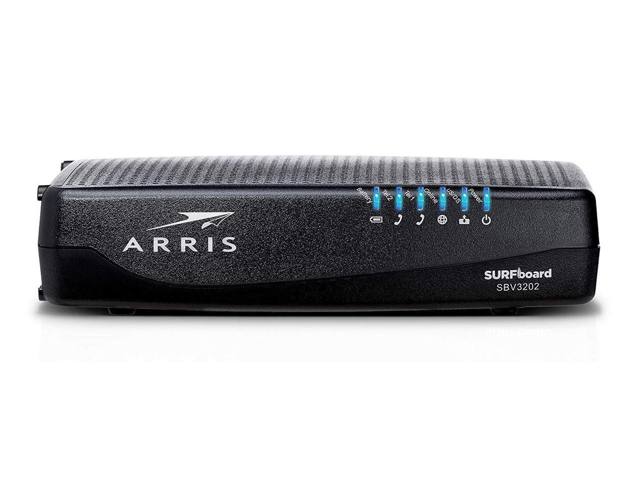 ARRIS Surfboard (32x8) DOCSIS 3.0 Cable Modem for Xfinity Internet & Voice (Model SBV3202)