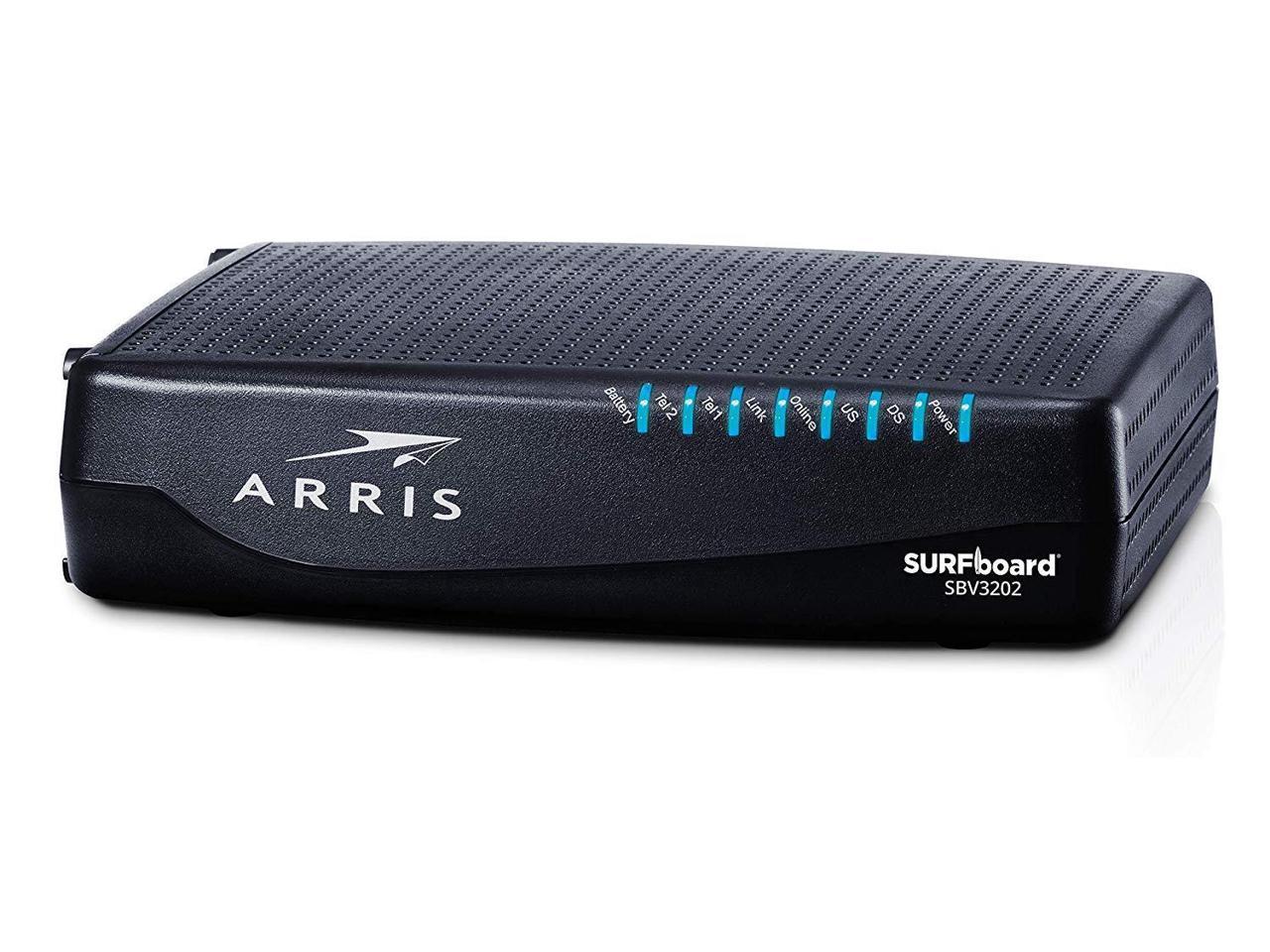 ARRIS Surfboard (32x8) DOCSIS 3.0 Cable Modem for Xfinity Internet & Voice (Model SBV3202)