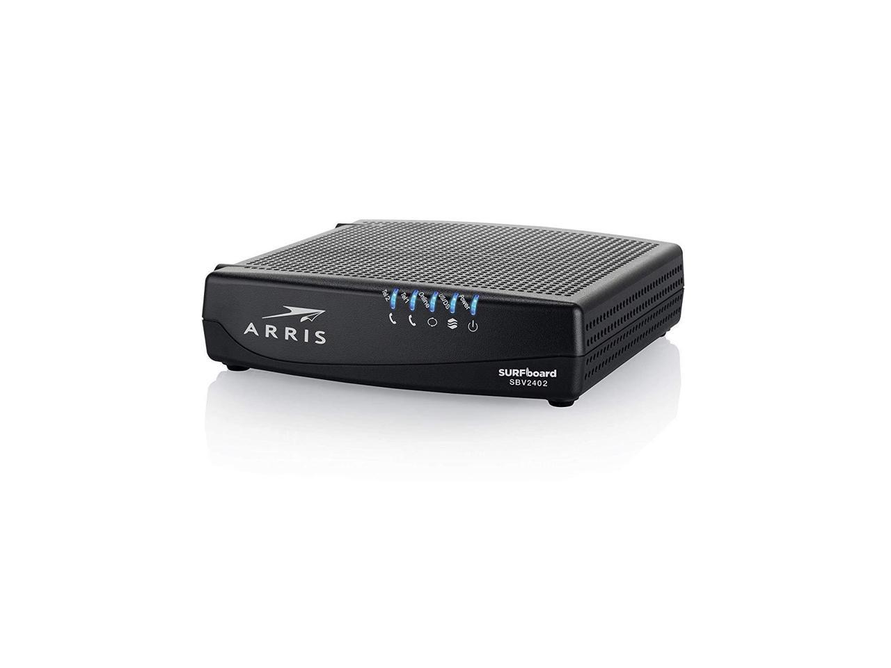 ARRIS Surfboard (24x8) Docsis 3.0 Cable Modem, Xfinity Internet & Voice Modem, Certified for Xfinity Only (SBV2402)