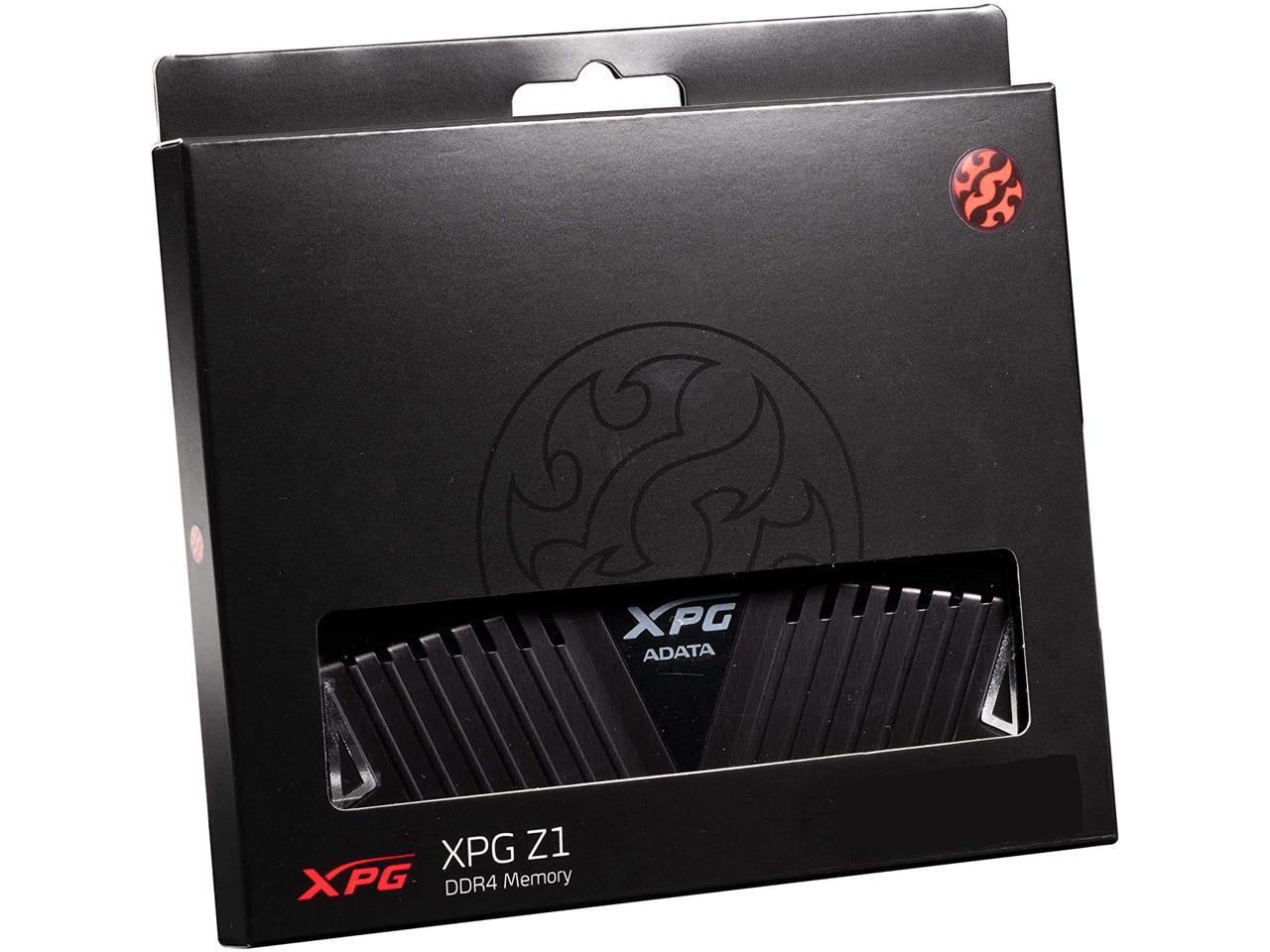 XPG Z1 DDR4 3600MHz (PC4 28800) 16GB (2x8GB) CL18 Gaming Memory Modules, Black (AX4U360038G18A-DBZ1)