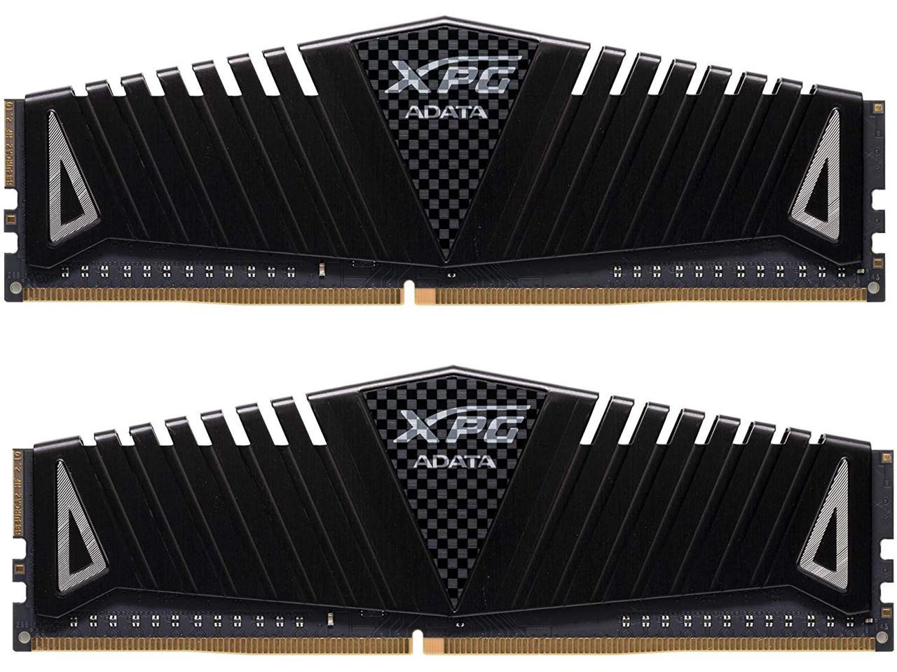 XPG Z1 DDR4 3600MHz (PC4 28800) 16GB (2x8GB) CL18 Gaming Memory Modules, Black (AX4U360038G18A-DBZ1)