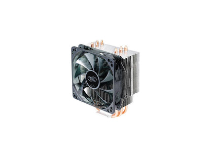 DEEPCOOL GAMMAXX 400-CPU Cooler 4 Heatpipes 120mm PWM Fan with Blue LED Easy installation (AM4 compatible)
