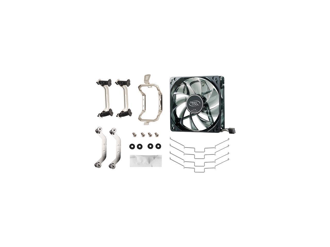 DEEPCOOL GAMMAXX 400-CPU Cooler 4 Heatpipes 120mm PWM Fan with Blue LED Easy installation (AM4 compatible)