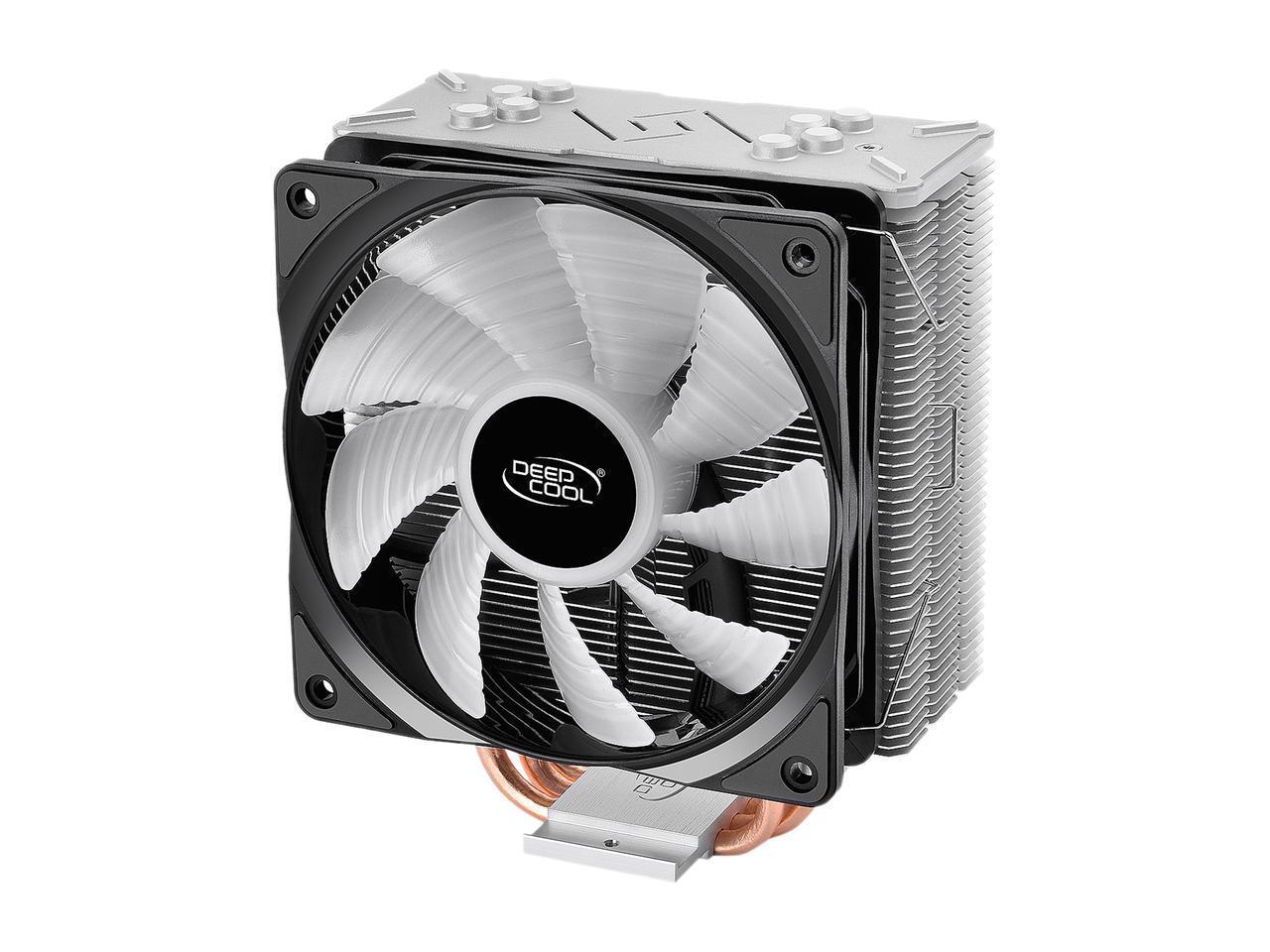 DEEPCOOL GAMMAXX GT-CPU Cooler Die-casting Top Cover Synchronized RGB Housing and Fan AURA Sync Metal Mounting Kit Support LGA 2066 / AM4