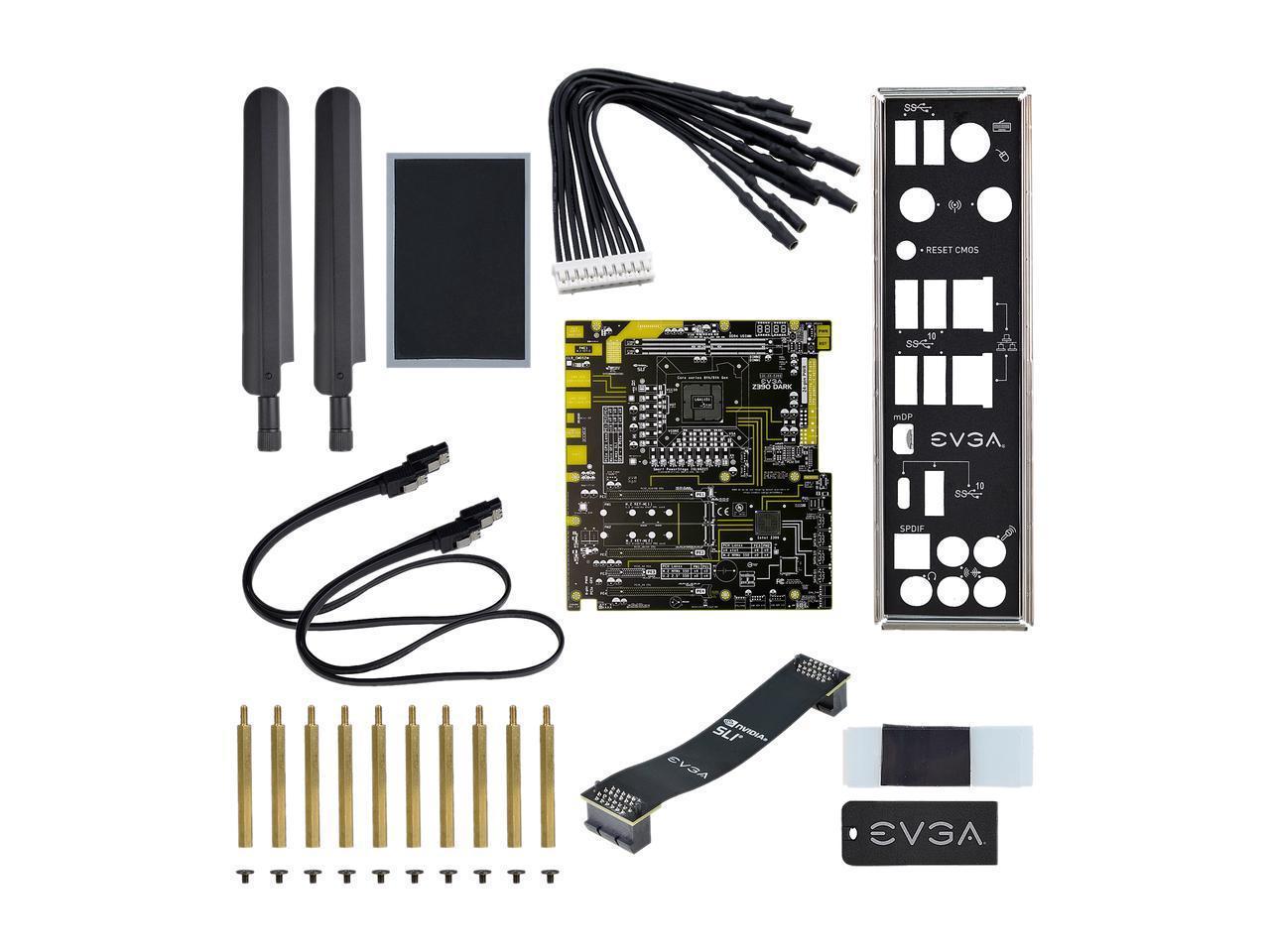 EVGA Z390 Dark, LGA 1151, Intel Z390, SATA 6GB/s, USB 3.1, M.2, U.2, EATX, Intel Motherboard 131-CS-E399-KR