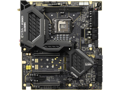 EVGA Z390 Dark, LGA 1151, Intel Z390, SATA 6GB/s, USB 3.1, M.2, U.2, EATX, Intel Motherboard 131-CS-E399-KR
