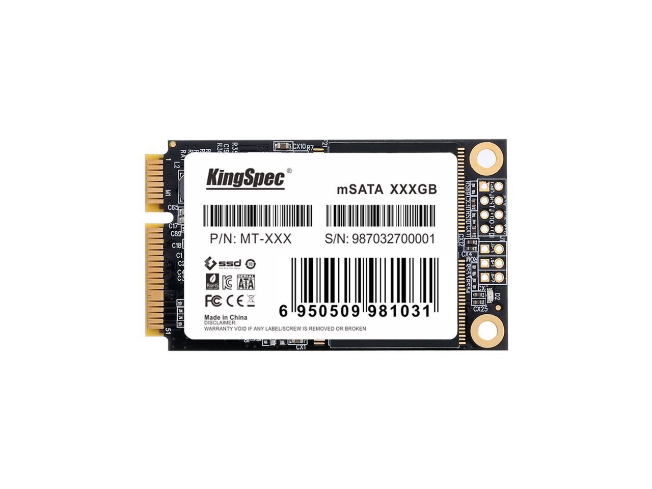 KingSpec 64GB mSATA MLC SSD (MT-64)