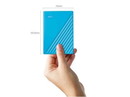 WD 1TB My Passport Portable Storage USB 3.2 Gen 1 - Blue - WDBYVG0010BBL-WESN
