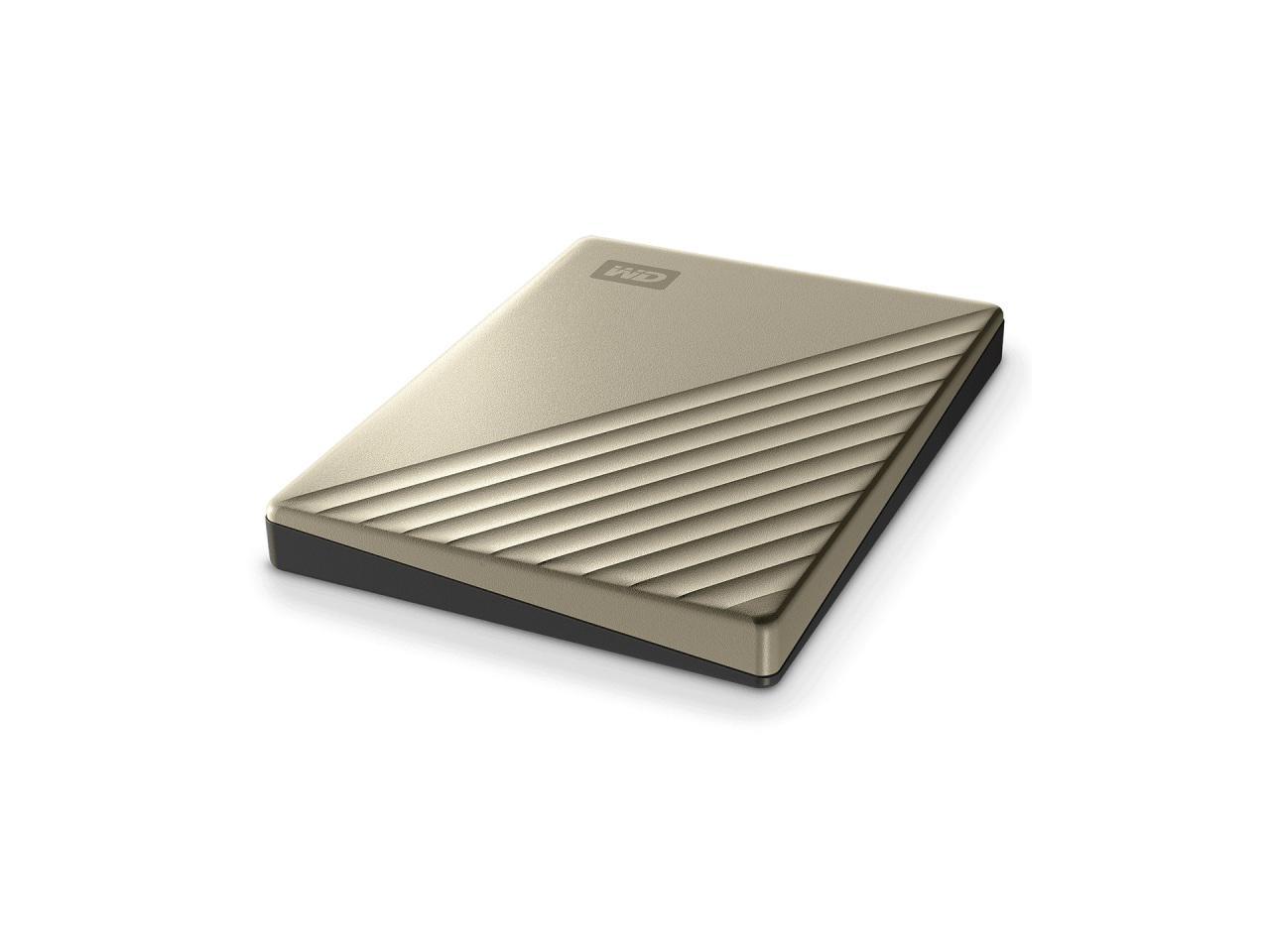 WD 4TB My Passport Ultra Portable Storage External Hard Drive USB-CÂ Gold WDBFTM0040BGD-CESN