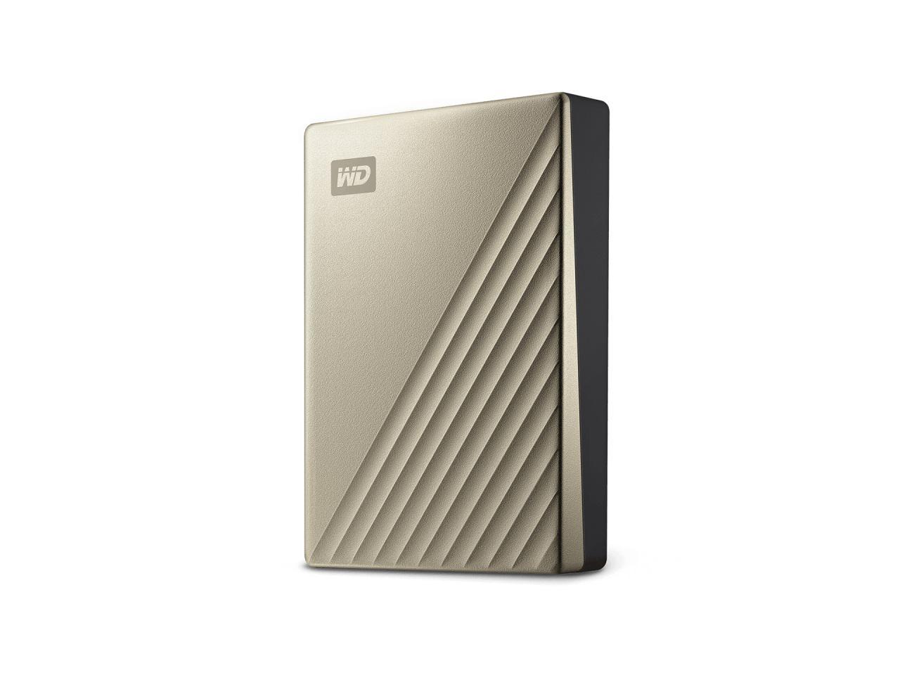 WD 4TB My Passport Ultra Portable Storage External Hard Drive USB-CÂ Gold WDBFTM0040BGD-CESN