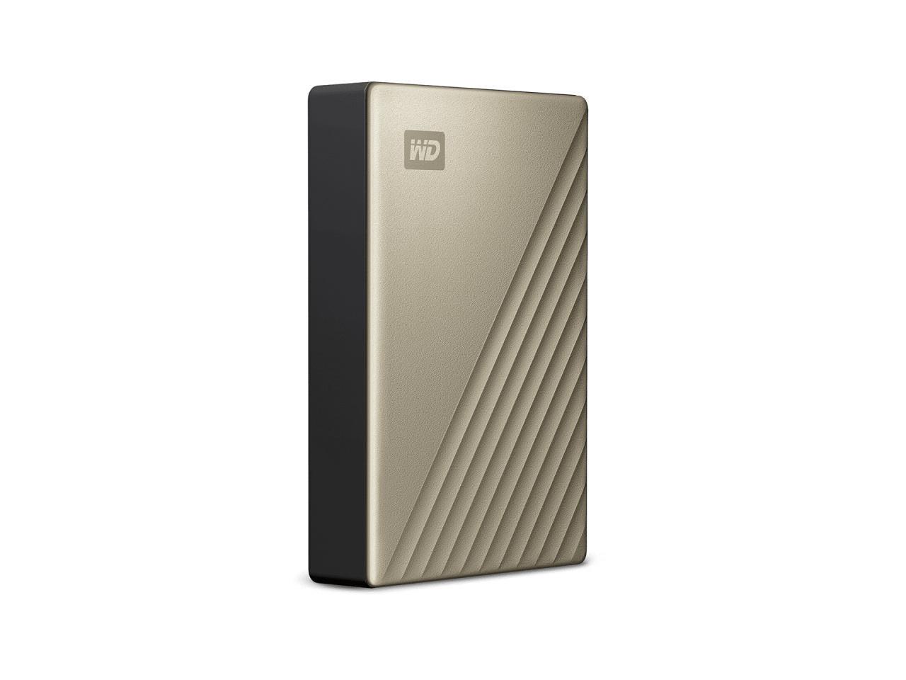 WD 4TB My Passport Ultra Portable Storage External Hard Drive USB-CÂ Gold WDBFTM0040BGD-CESN