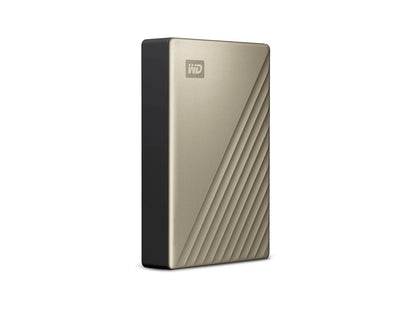 WD 4TB My Passport Ultra Portable Storage External Hard Drive USB-CÂ Gold WDBFTM0040BGD-CESN
