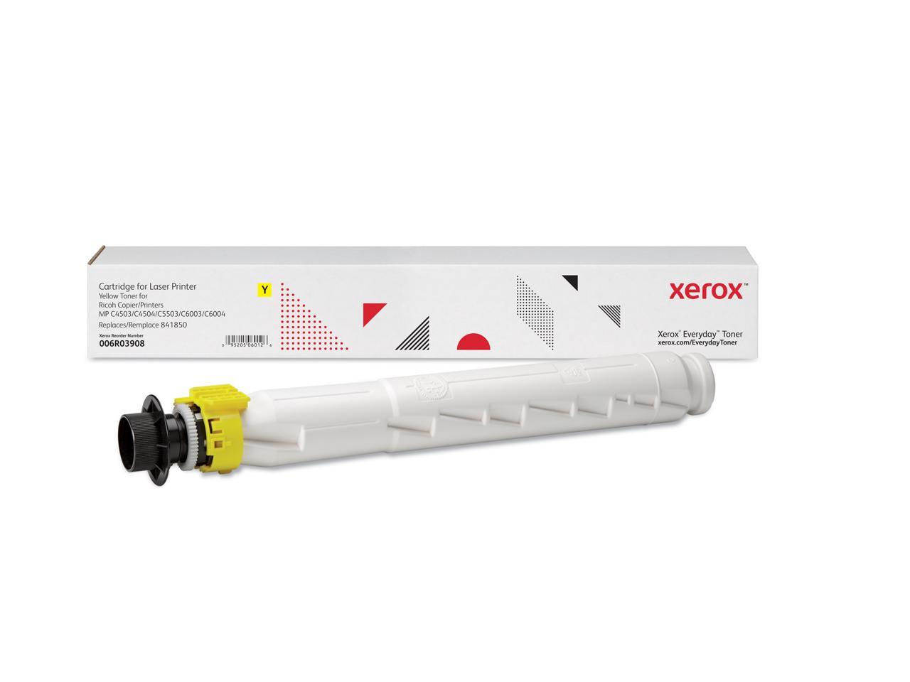 Xerox 006R03908 Compatible Toner Cartridge Replaces Ricoh 841850 Yellow