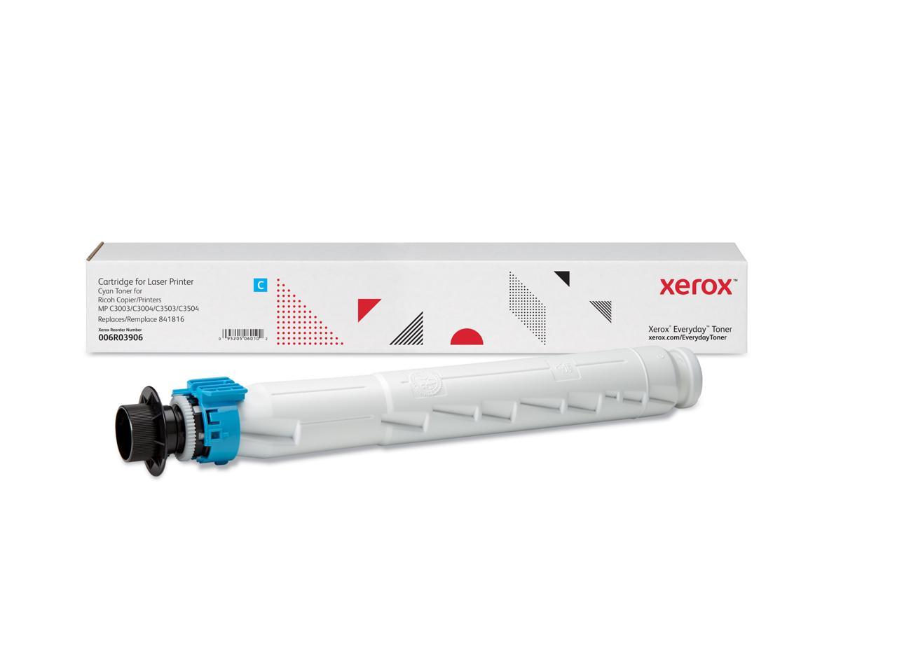 Xerox 006R03906 Compatible Toner Cartridge Replaces Ricoh 841816 Cyan
