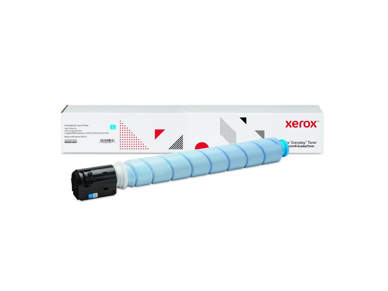 Xerox 006R03867 Compatible Toner Cartridge Replaces Canon 8525B003AA Cyan
