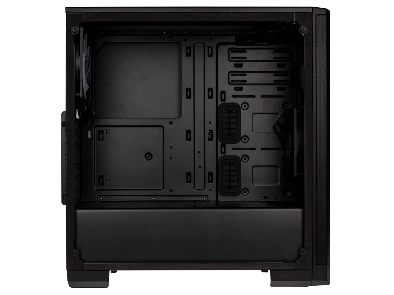 BitFenix Nova MESH TG Case Black, Mesh Front Panel, Tempered Glass Side Panel, E-ATX up to 272mm /ATX/Micro ATX/Mini ITX Form Factor, BFC-NVM-300-KKGSK-RP