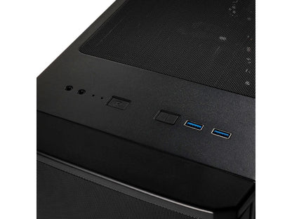 BitFenix Nova Mesh TG Black Case RGB Edition BFC-NVM-300-KKGSK-4R EATX/ATX/Micro ATX/Mini ITX Tempered Glass/AURA SYNC