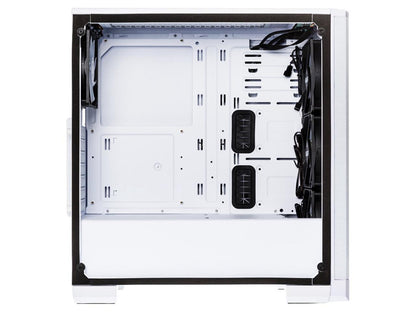 BitFenix Nova Mesh TG White Case RGB Edition BFC-NVM-300-WWGKW-4R EATX/ATX/Micro ATX/Mini ITX Tempered Glass/AURA SYNC