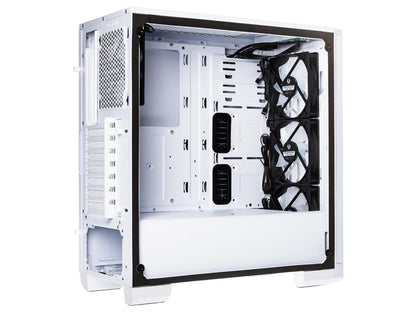 BitFenix Nova Mesh TG White Case RGB Edition BFC-NVM-300-WWGKW-4R EATX/ATX/Micro ATX/Mini ITX Tempered Glass/AURA SYNC