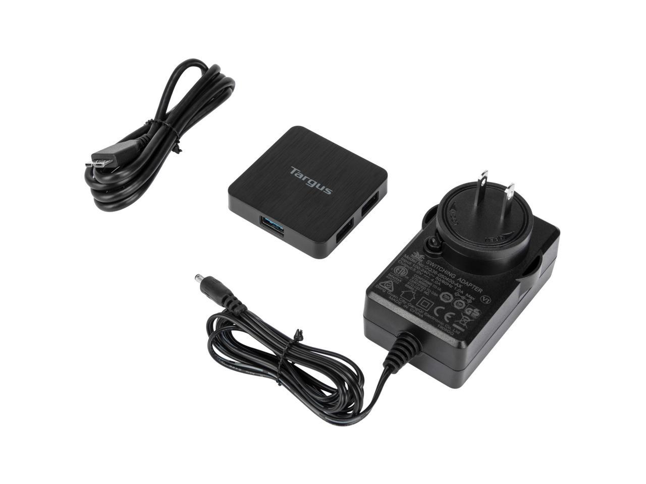 Targus USB 3.0 4-Port Powered Hub - ACH119US