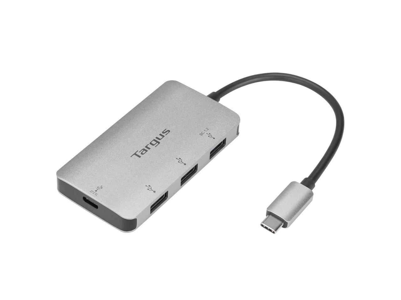 Targus 4-Port Usb Hub With 100W Pd Pass-Thru