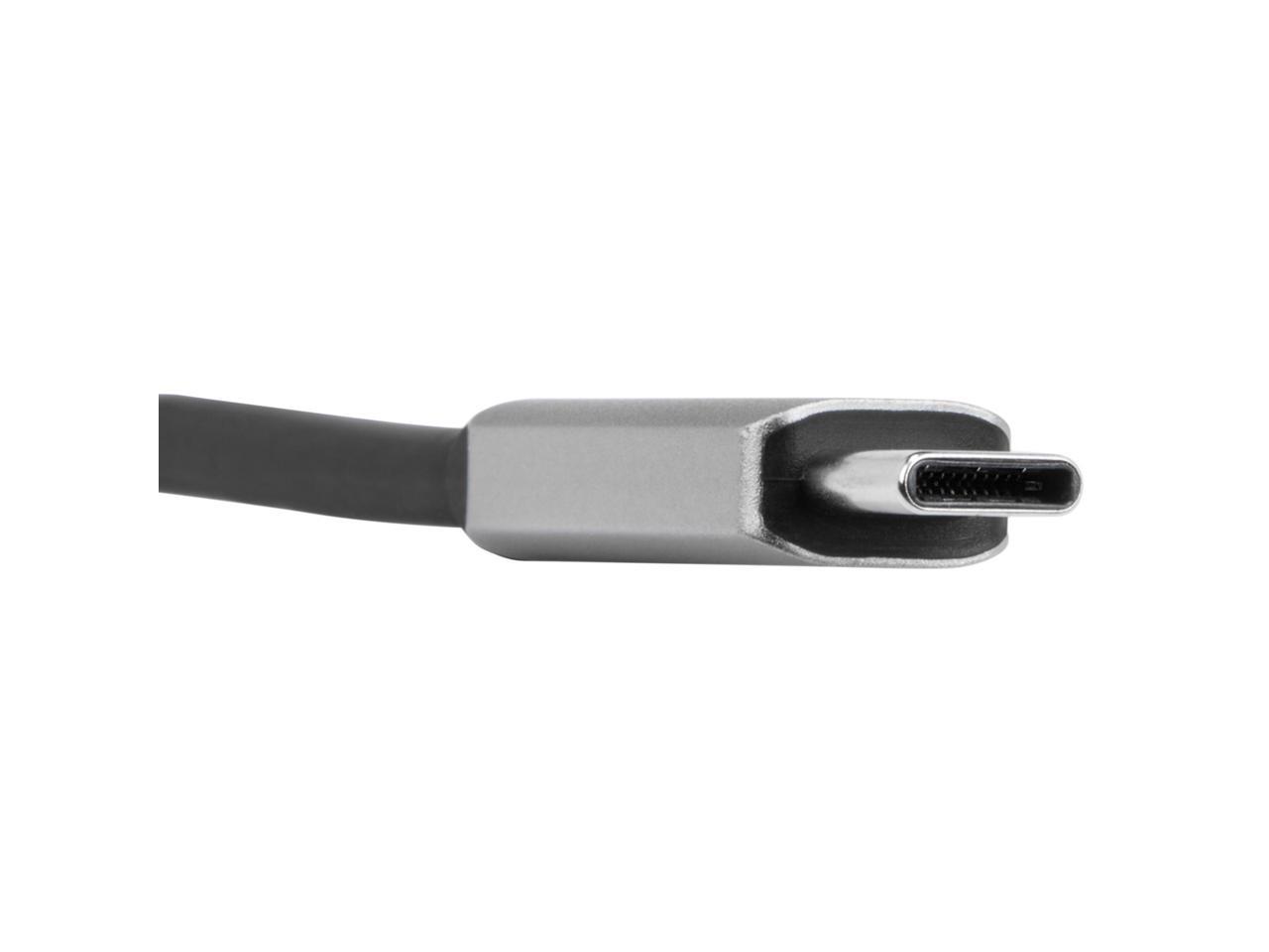 Targus USB-C Multi-Port Single Video Adapter and Card Reader with 100W PD Pass-Thru - ACA953USZ