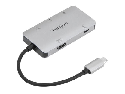 Targus Usb-C Multi-Port Single Video 4K Hdmi Adapter With 100W Pd Pass-Thru