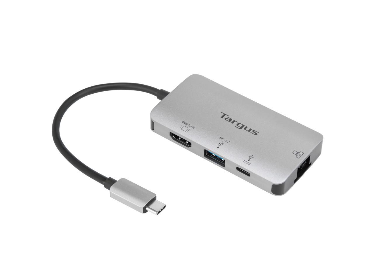 Targus USB-C DP Alt Mode Single Video 4K HDMI Docking Station with 100W PD Pass-Thru - DOCK418USZ