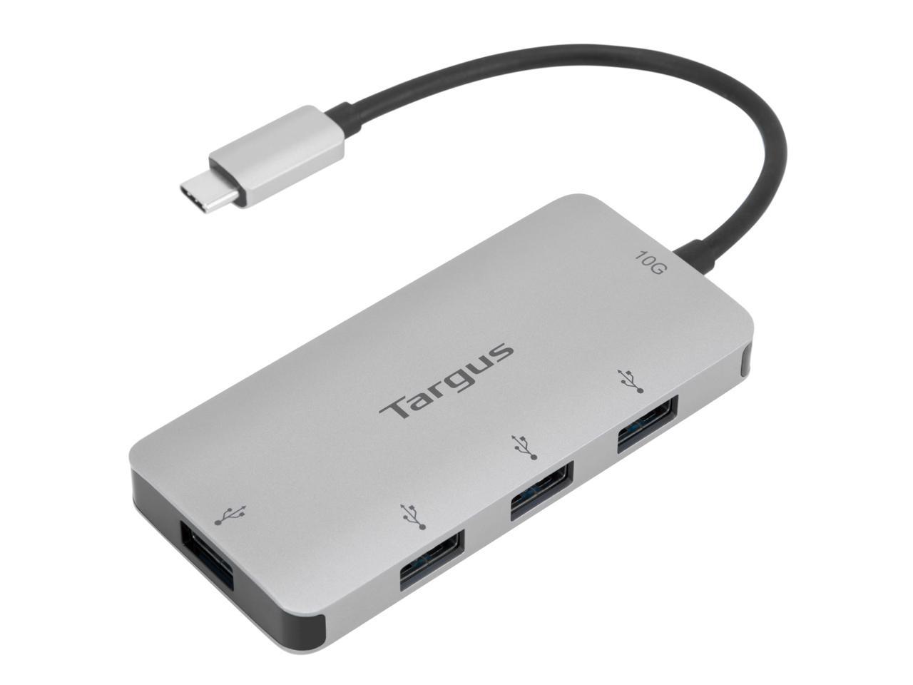 Targus Usb-C Multi-Port Hub With 4X Usb-A Ports 10G