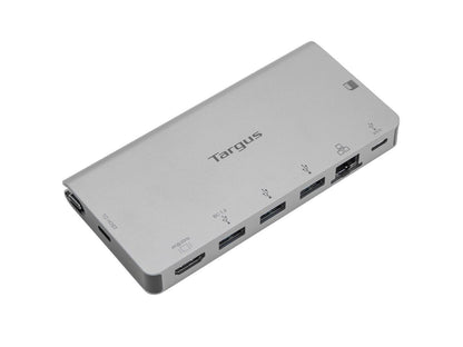 Targus USB-C DP Alt Mode Single Video 4K HDMI Docking Station with Card Reader, 100W PD Pass-Thru, and Removable USB-C Cable - DOCK414USZ