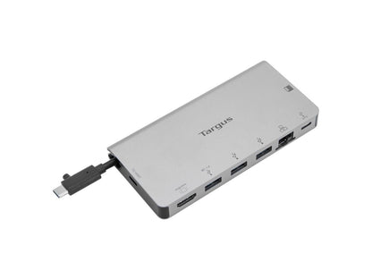Targus USB-C DP Alt Mode Single Video 4K HDMI Docking Station with Card Reader, 100W PD Pass-Thru, and Removable USB-C Cable - DOCK414USZ