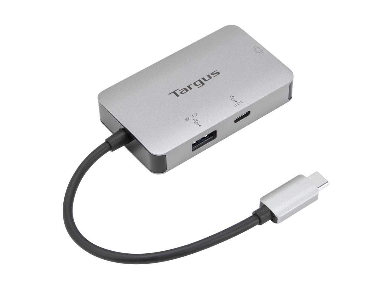Targus Usb-C Multi-Port Single Video Vga Adapter With 100W Pd Pass-Thru