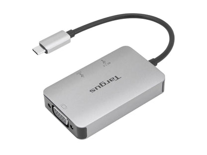 Targus Usb-C Multi-Port Single Video Vga Adapter With 100W Pd Pass-Thru