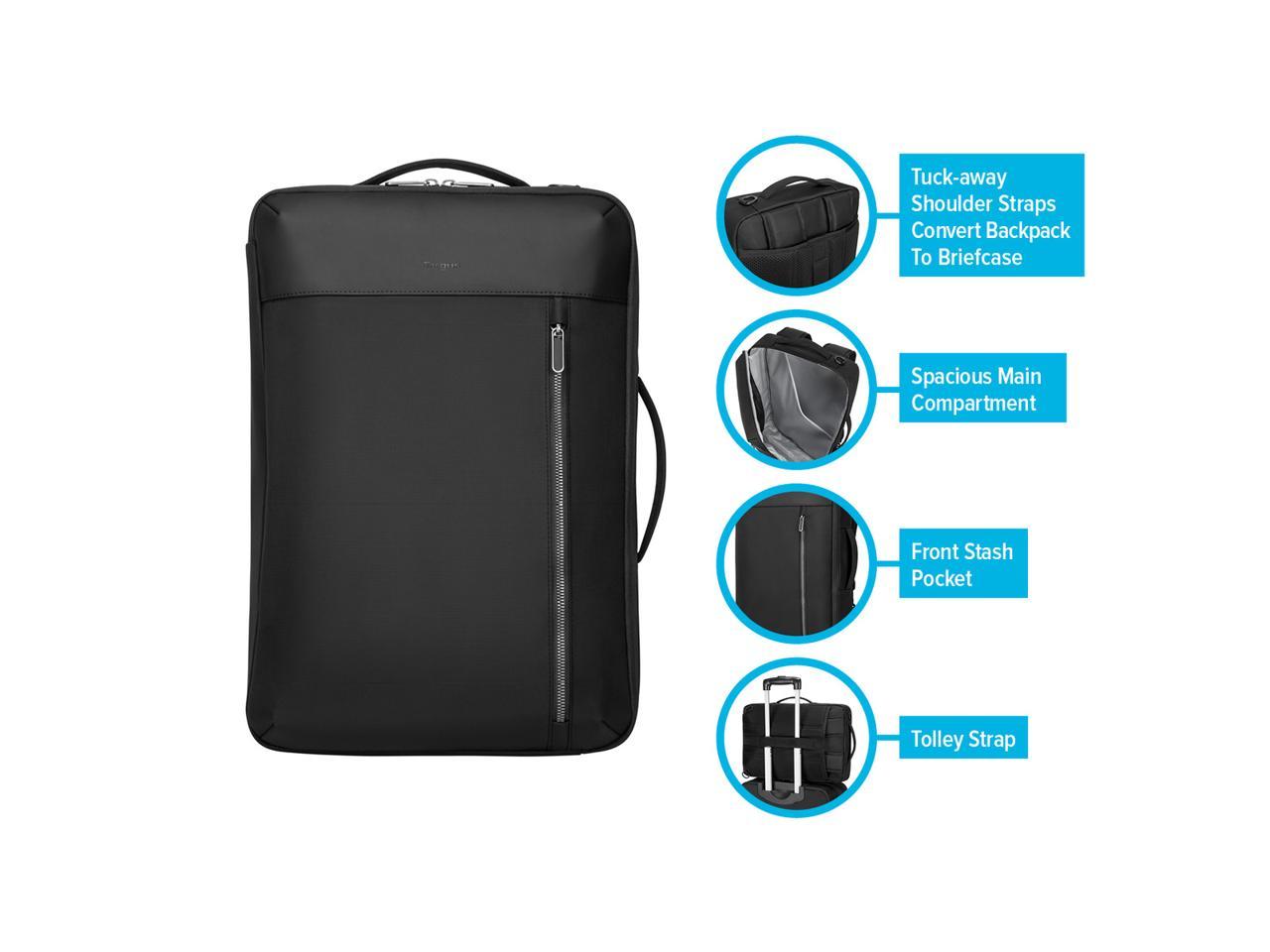 Targus 15.6" Urban Convertible Backpack Black
