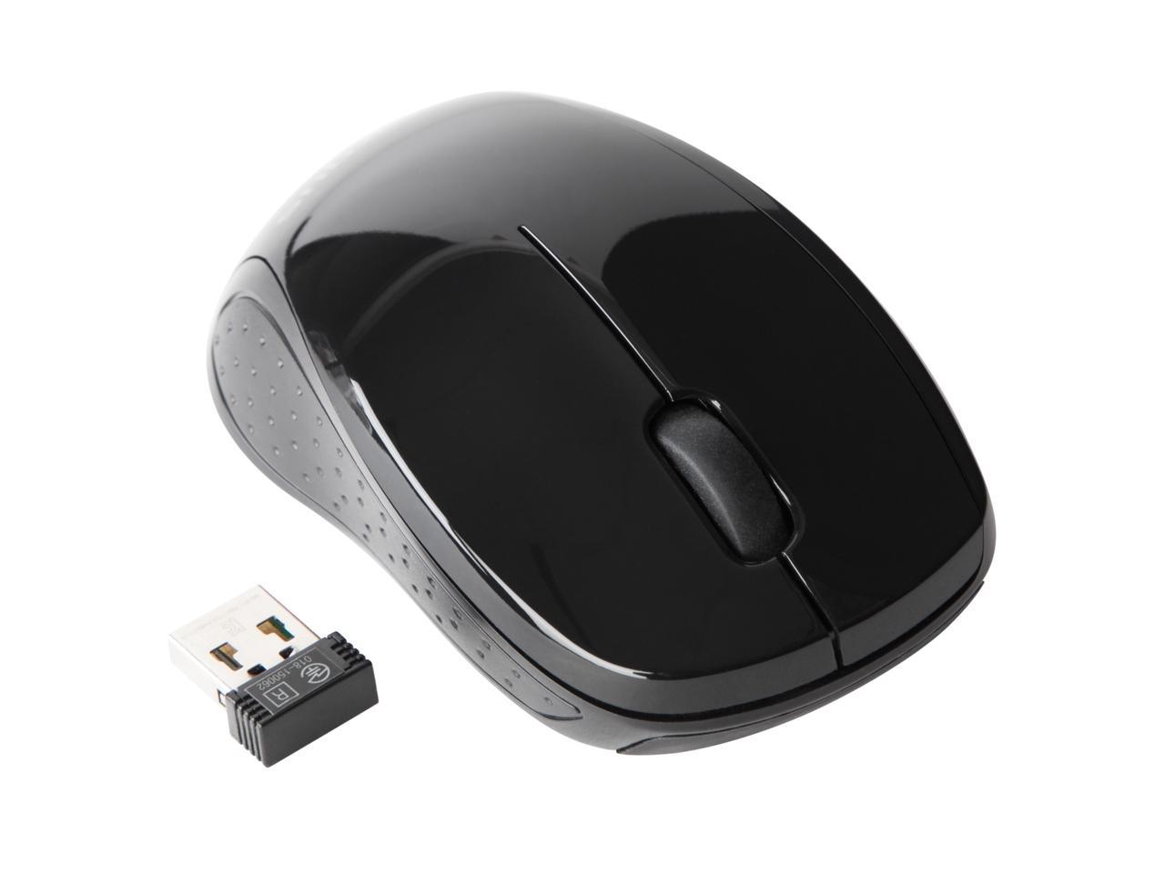 Targus W571 Wireless Optical Mouse (Black) - AMW571BT