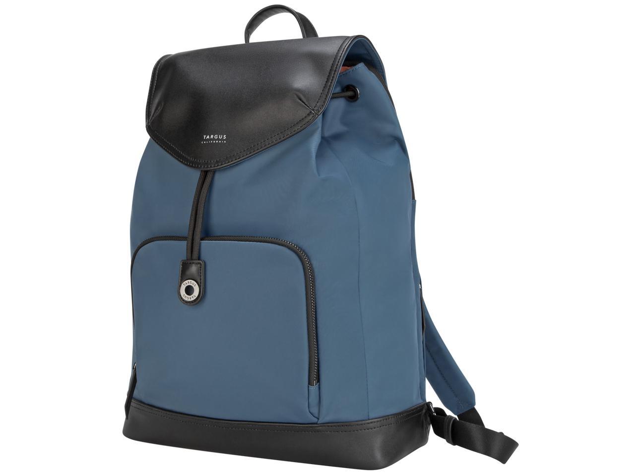 Targus 15" Newport Drawstring Backpack (Slate Blue) - TSB96403GL