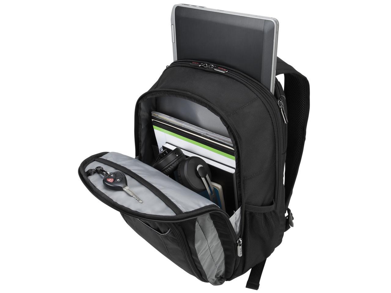 Targus Black 16" Checkpoint-Friendly Air Traveler Backpack - TBB012US