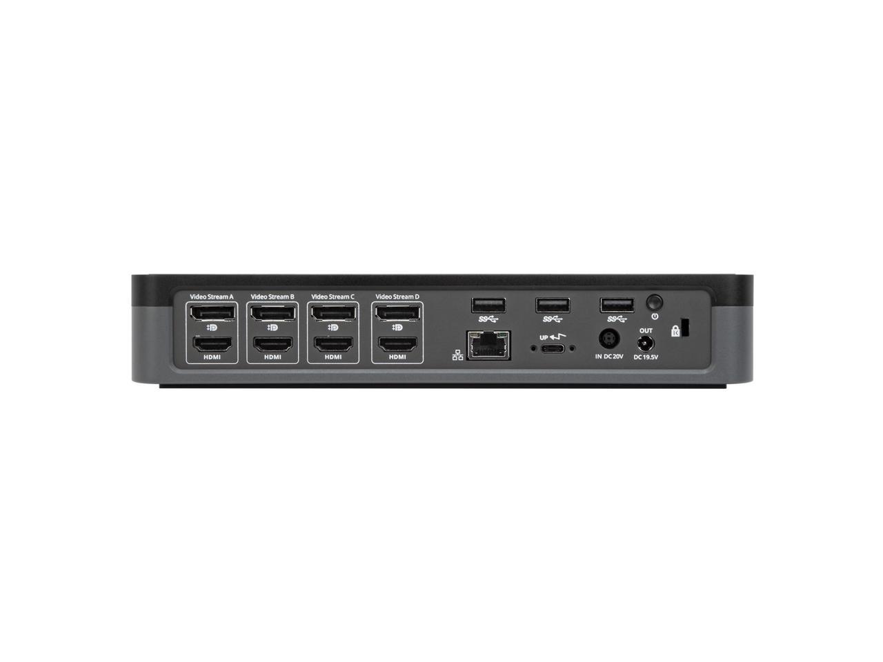 Targus USB-C Universal Quad 4K (QV4K) Docking Station with 100W Power Delivery