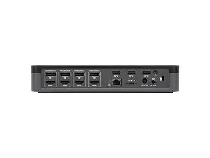 Targus USB-C Universal Quad 4K (QV4K) Docking Station with 100W Power Delivery