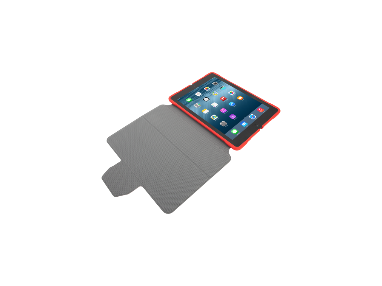 Targus 3D Protection THZ63503GL Carrying Case (Folio) for 9.7" Apple iPad Air iPad Air 2 iPad Pro Tablet - Red
