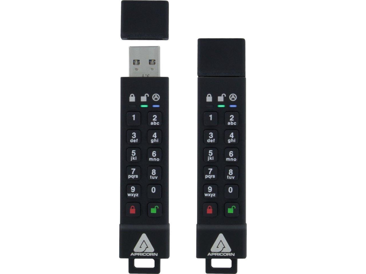Apricorn ASK3Z-16GB 16gb 256-bit Aes Xts Hw Ext Encrypted Secure Usb (ask3z16gb)