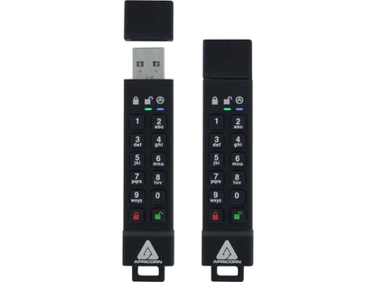 Apricorn ASK3Z-16GB 16gb 256-bit Aes Xts Hw Ext Encrypted Secure Usb (ask3z16gb)