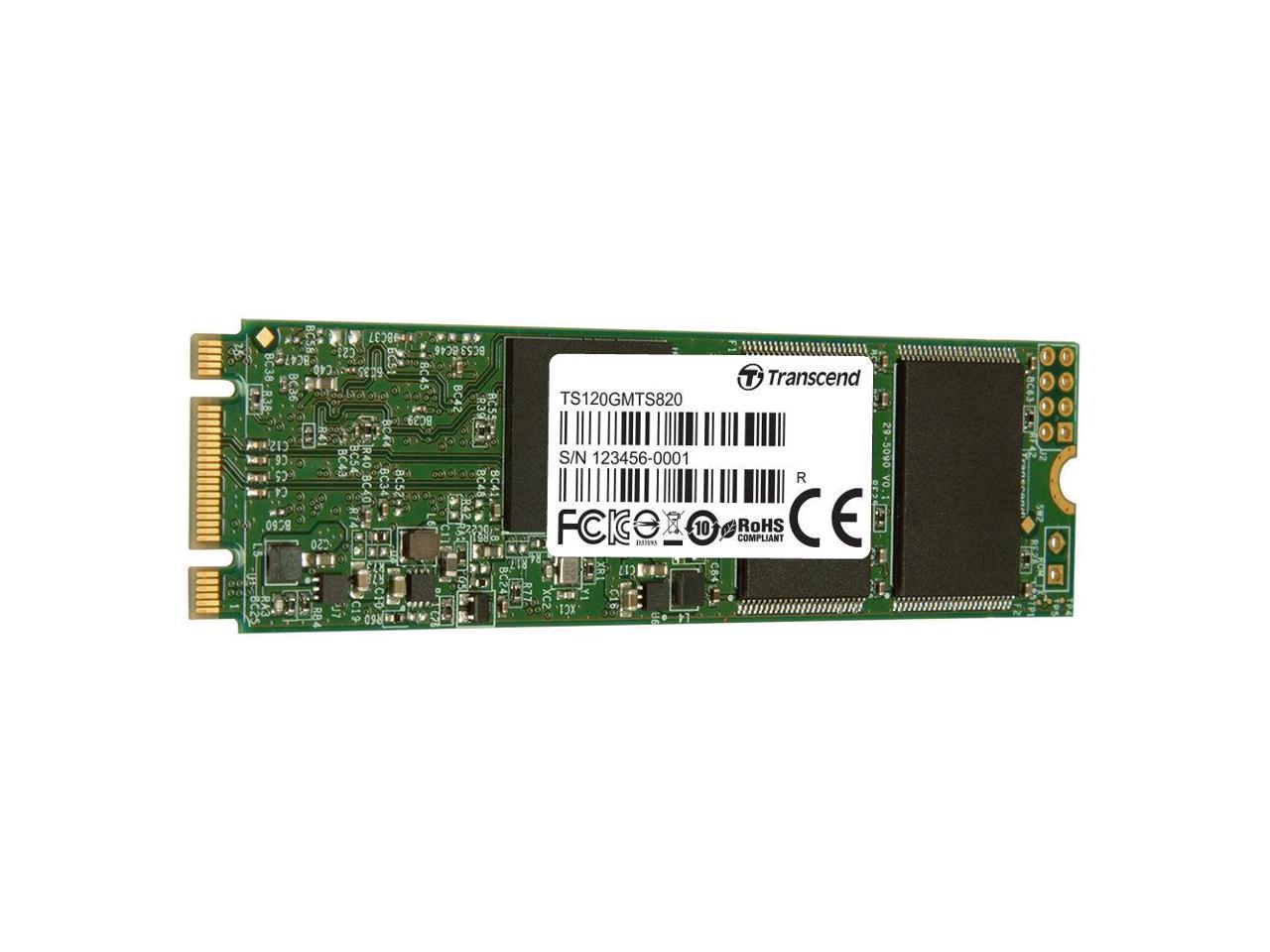 Transcend MTS820 120GB M.2 SATA-III SSD (TS120GMTS820S)