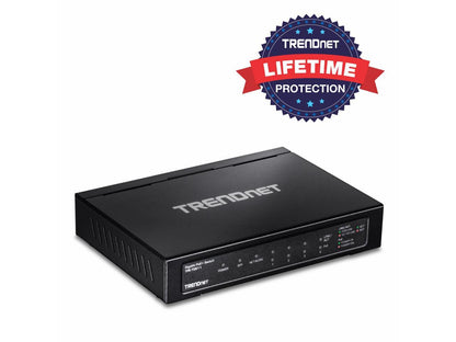 TRENDnet TPE-TG611 6-Port Gigabit PoE+ Switch