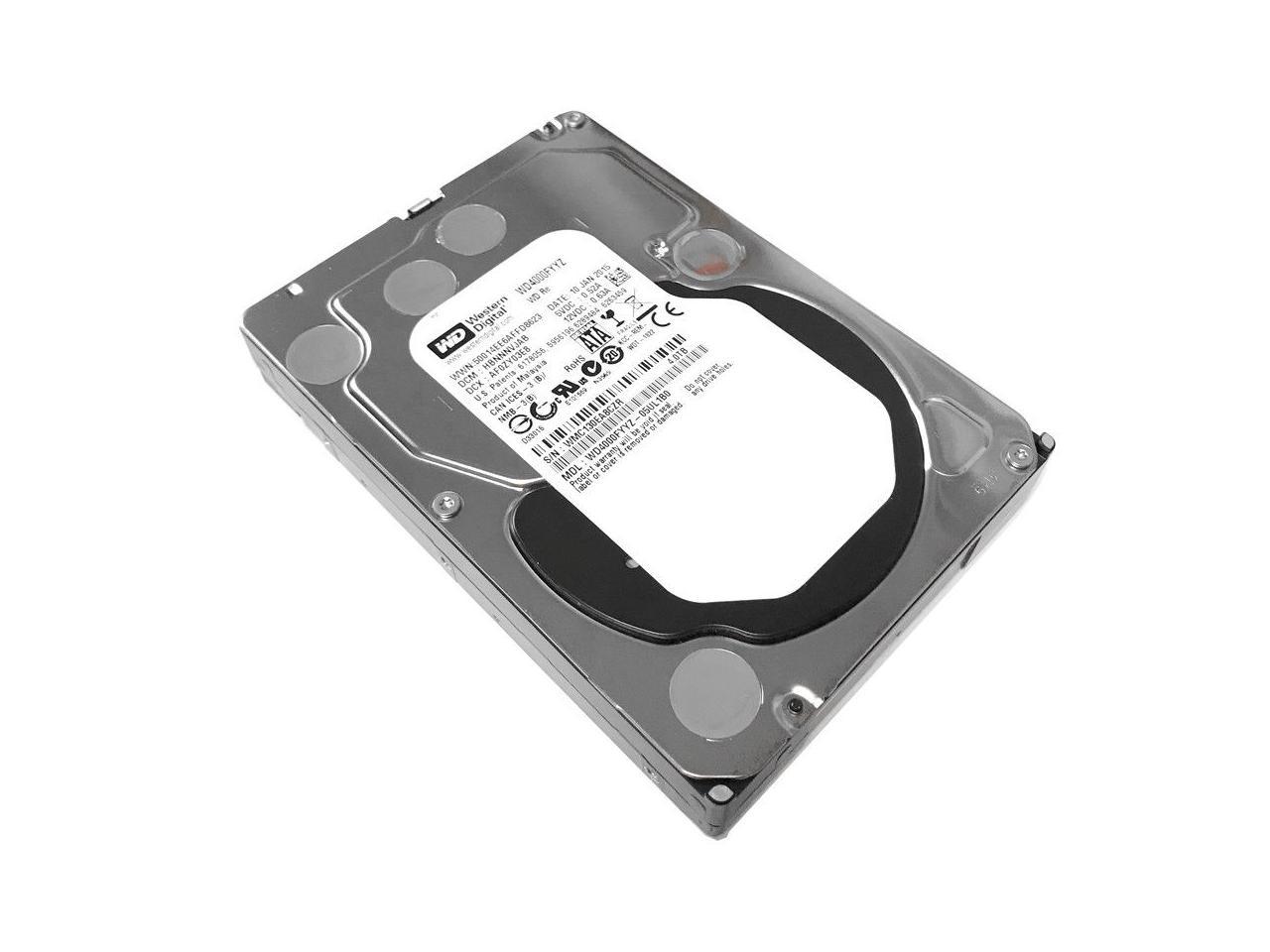 Western Digital RE WD4000FYYZ 4TB 7200 RPM 64MB Cache SATA 6Gb/s 3.5" Hard Drive